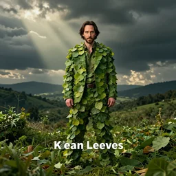 keanu reeves made from leaves