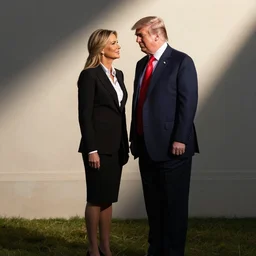 macron flirting with melania trump