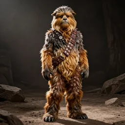 a full body still jabba the trump from star wars