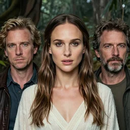 a realistic portrait of natalie portman as a druidic wizard by rebecca guay, michael kaluta, charles vess and jean moebius giraud