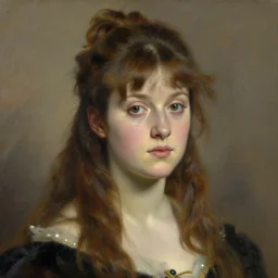 a beautiful portrait by rosa bonheur, trending on artstation