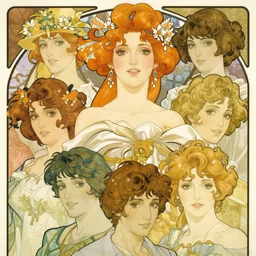 detailed portrait of amber heard by alphonse mucha, ayami kojima, yoshitaka amano, charlie bowater, karol bak, greg hildebrandt, jean delville, and mark brooks, art nouveau, pre - raphaelite, neo - gothic, gothic, art nouveau, intricate fine details