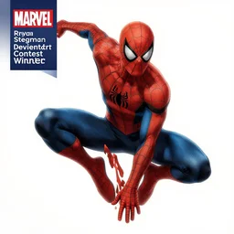 spiderman a comic book panel by ryan stegman deviantart contest winner photorealism official art marvel comics dynamic pose