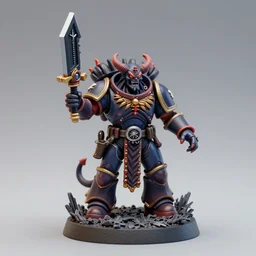 80mm resin detailed miniature of a Demon Load, Product Introduction Photos, 4K, Full body