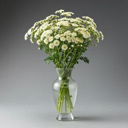 achillea in vases by rene lalique