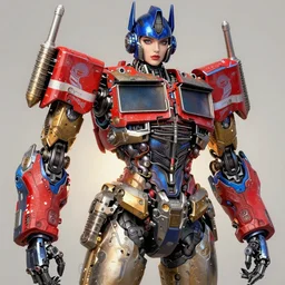 sadie sink studio portrait of legitimate kind colorful female divine mech paladin transformers absurdly beautiful, elegant, young sexy elegant woman, super fine surreal detailed facial illustration by kim jung gi, iraq nadar, intricate lines, clear focus, vivid colors, matte, octopath voyager, final fantasy, unreal engine highly rendered, global illumination, radiant light, intricate environment