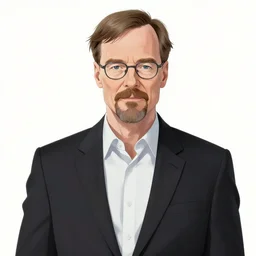 walter white as an anime character, anime concept art