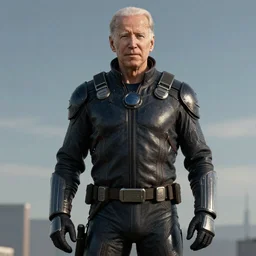 Joe Biden as Sundowner from Metal Gear Rising Revengeance, good textures