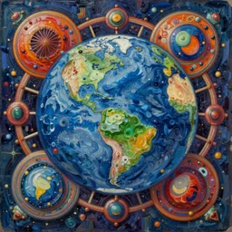 earth automata, intricate oil painting by greg rutkowski, trending on artstation