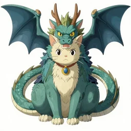 cat dragon victorian era by miyazaki hayao manga style symmetrical concept art, super - resolution, ultra - hd, 1 0 8 0 p,