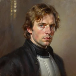 greg manchess oil matte portrait painting, portrait of concept star wars character, wonderful masterpiece highly detailed, scifi, beautiful cinematic light deep focus, elegant, digital painting, smooth, sharp focus, golden ratio, dramatic illumination, ultra realistic, 4 k, art by krenz cushart, doug chiang, greg rutkowski wlop rossdraws