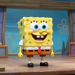 stop motion movie sets inspired by the ones on SpongeBob the musical on broadway