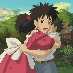 still image from the new studio ghibli animated film'rocky'