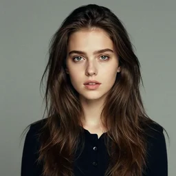 photo of a beautiful girl in the style of mark seliger
