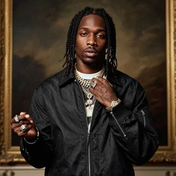 Playboi Carti in the style of Caravaggio