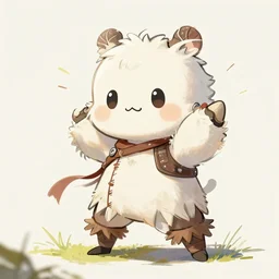kawaii, dynamic brush strokes, linear gamma, dynamic pose, natural light, costume design made nordic tribes, sophisticated composition, old masters light composition, procedural, epic human character posing conceptart, beautiful ancient garden behind, substancedesigner, pbr, ultra detailed, hyperrealistic, megascans, volumetric light, concept master artist, painttoolsai