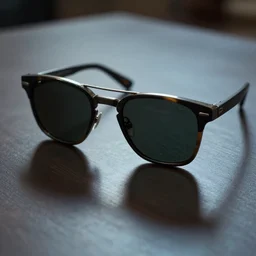 portrait of a sunglasses on the table sunglasses only, sunglasses, stylized, artgerm, artstation, hd, cgsociety, cgi, realistic, dramatic, cinematic, artistic, trending, detailed