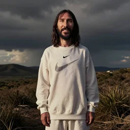 jesus in nike streetwear by nicola samori, nike style