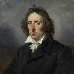 painting william blake in dark and sky