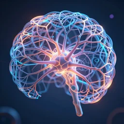 artist's interpretation of a neural network, fantasy, hd, volumetric lighting, 4 k, intricate detail, artstation