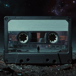 cassette futurism, cosmic psychedelic horror, lonely exterior environment, liminal space, ultra detailed sci - fi, bleak future, ultra high detail render, harsh lighting, atmospheric haze, film. illustration by edward hopper, norman rockwell. film still, 1 6 mm cinematography