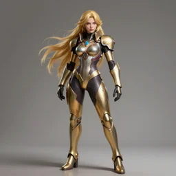 samus aran bioorganic varia suit, full body portrait