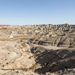 paleozoic landscape, jurassic with sparse mountains,