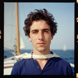 kodak portra 4 0 0, wetplate, 1 9 3 0 s colour portrait of a sailboat in the sea on a sunny day, by saul leiter, insanely detailed, insanely intricate, depth of field, blueberry