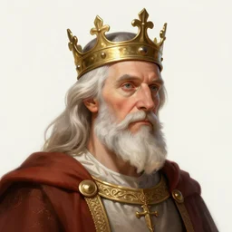 portrait of a medieval old king with a crown, artstation, elegant, highly detailed, digital painting, concept art, smooth, sharp focus, illustration, art by don bluth and michel ocelot, makoto shinkai, tom whalen, moebius, atey ghailan, yoshida