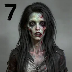 young debbie harry as a flesh eating zombie with cuts on face, 7 days to die zombie, fine art, award winning, intricate, elegant, sharp focus, cinematic lighting, highly detailed, digital painting, 8 k concept art, art by guweiz and z. w. gu, masterpiece, trending on artstation, 8 k