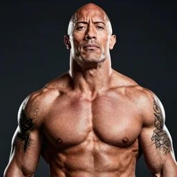 Propaganda poster Dwayne The Rock Johnson