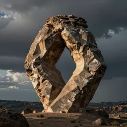 an impossible shape that is so complex it hurts to look at