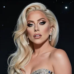 lady gaga in space