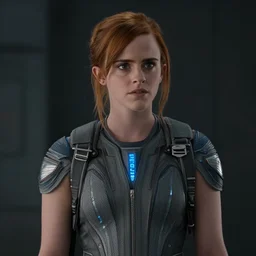 Movie still of protomolecule Emma Watson in The Expanse