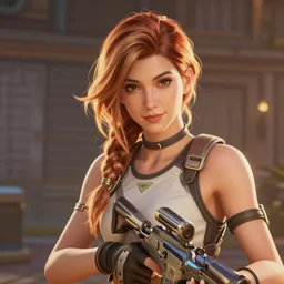 screenshot from a game of overwatch, first person, coherent