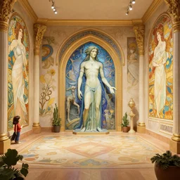 avatar themepark interior designed by vavestudio, pico arts, rendered by artgerm and greg rutkowski and alphonse mucha