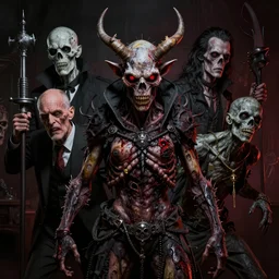zombie satyr apocalypse, intricate portrait artwork by josan gonzalez, h. r. giger, tom bagshaw, kilian eng, h. r. giger, zdizslaw beksinski, very coherent artwork, brutal, darkness, noir, gothic, vibrantly chromatic, octane render, unreal engine, 8 k, high contrast