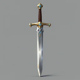 a magical sword, magic item, digital concept art, finished deisgn, D&D, pathfinder, artstation trending, in the style of Wayne Reynolds, Tony Diterlizzi, jack kirby