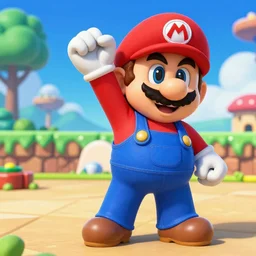 bruno mars in super mario 64 game