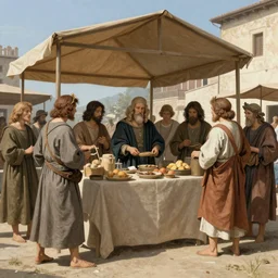 neanderthal market, italian renaissance