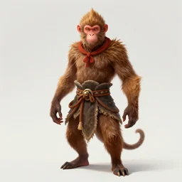 tang mo, hadozee, apeling, monkey folk, beast folk, humanoid monkey fantasy race ,wukong, monkey king, featured on artstation