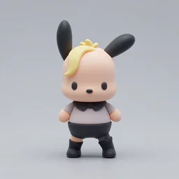 detailed miniature lady gaga made of silicone shaders, isometric, 1 0 0 mm, studio lighting, by pocoyo style, centered margin, hyperrealistic