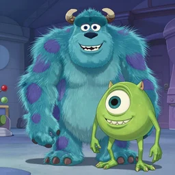 monsters inc. as an anime from the 9 0 s