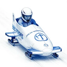 blueprint for a women's skeleton by Joseph Albers