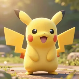 real life Pokemon, cute!!!, fluffy!!!, adorable!!!, ultra realistic!!!, golden hour, sharp focus, volumetric lighting