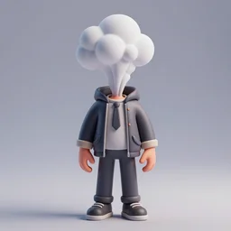 3 d model of smokepurpp cinema 4 d render, 3 d character model