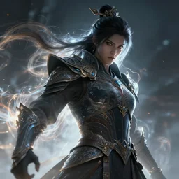 sekmet, character concept art, portrait, epic, trending on artstation, very detailed, 4 k, hd, dramtic lighting, flowing energy,
