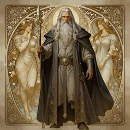 gandalf, d & d, fantasy, intricate, elegant, highly detailed, digital painting, artstation, concept art, matte, sharp focus, illustration, hearthstone, art by artgerm and greg rutkowski and alphonse mucha