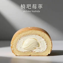 album cover art for minimalist dream ice cream roll by akihiko yoshida