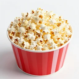 ridiculously very large huge bucket of popcorn, photograph